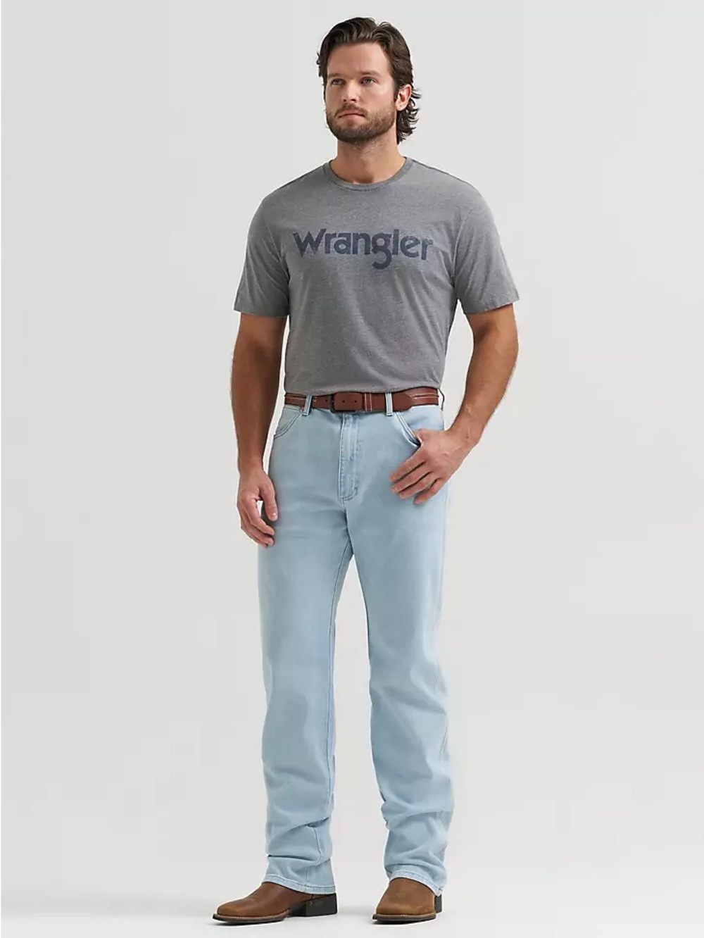 Wrangler Men's Toughlite Cowboy Cut Original Fit Jeans 36x30